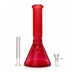 12.5" Crystal Facet Beaker Bong – 7mm Thick Glass
