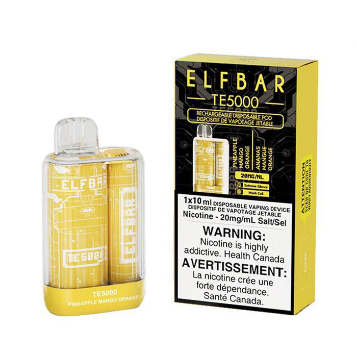 ELFBAR | TE5000 Rechargeable Disposable Vape Box of 10