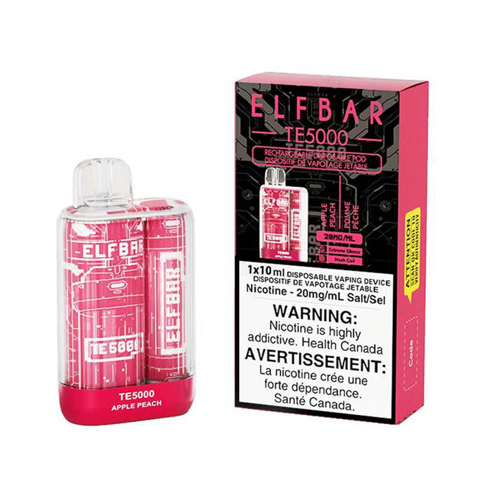 ELFBAR | TE5000 Rechargeable Disposable Vape Box of 10