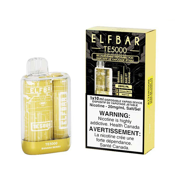 ELFBAR | TE5000 Rechargeable Disposable Vape Box of 10
