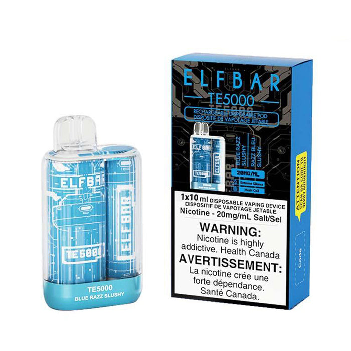 ELFBAR | TE5000 Rechargeable Disposable Vape Box of 10