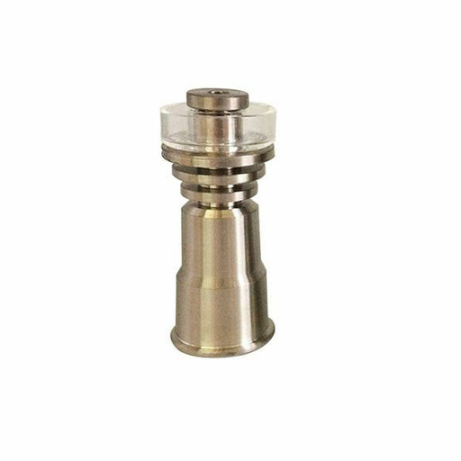 Titanium Domeless Nail with quartz dish [PY005 Grey] Cap · Dabber · Insert · Clip · Nail Canadian Distributor