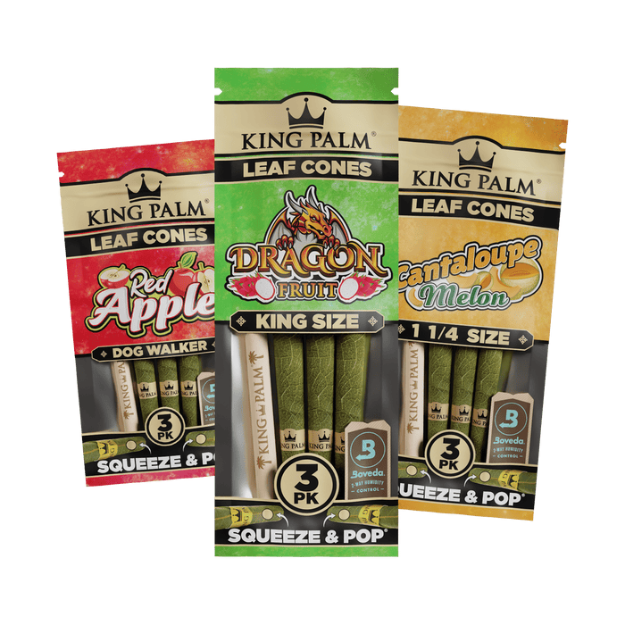 King Palm | Flavored Palm Cones – 3ct