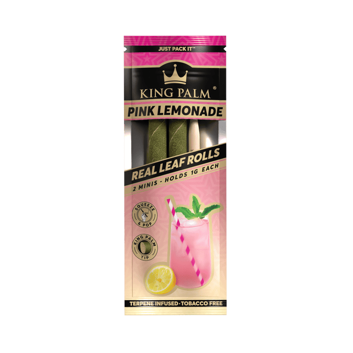 King Palm | 2 Mini Hand-Rolled with flavor tips Box of 20