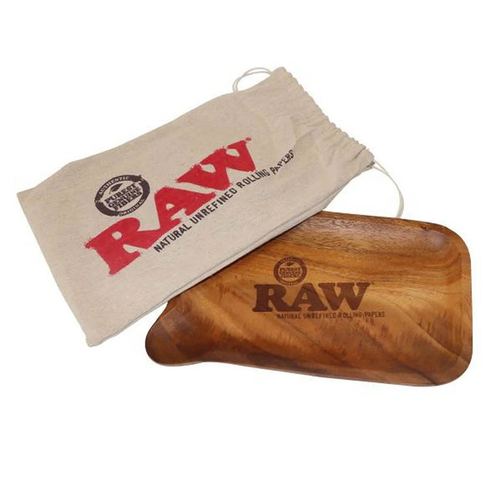 RAW | Wooden Spout Rolling Tray Tray ONE
