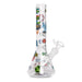 SC Red Eye Glass 10" Glow in the Dark Spaced Out Beaker Bong