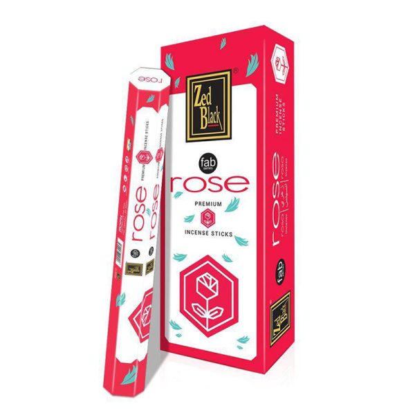 Zed Black | Premium Incense Sticks – 6 pack Incense Canadian Distributor Rose