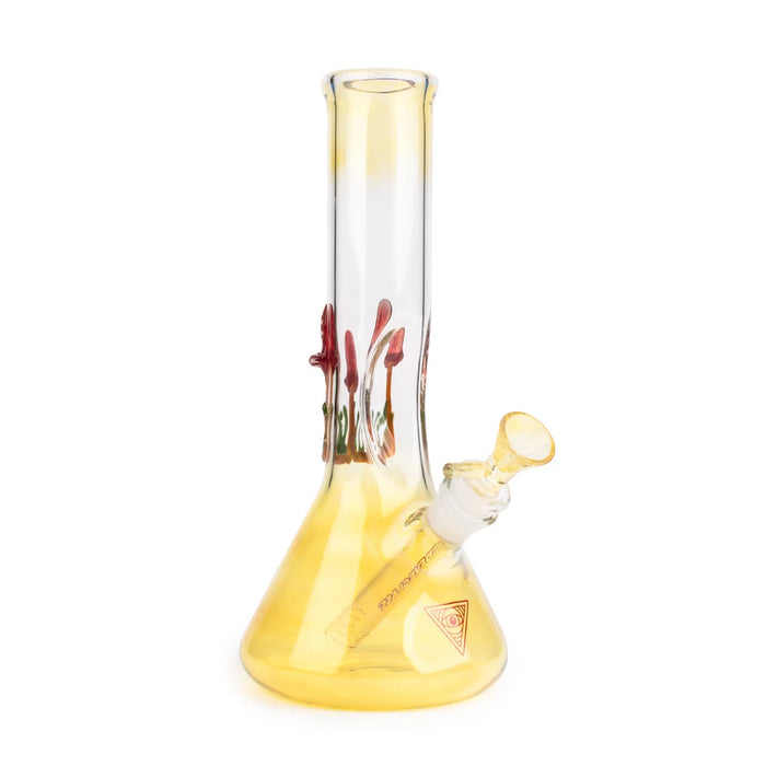 Red Eye Glass® | 9" Mushroom Beaker [9915] Glass Bong Smoking Cat Distribution