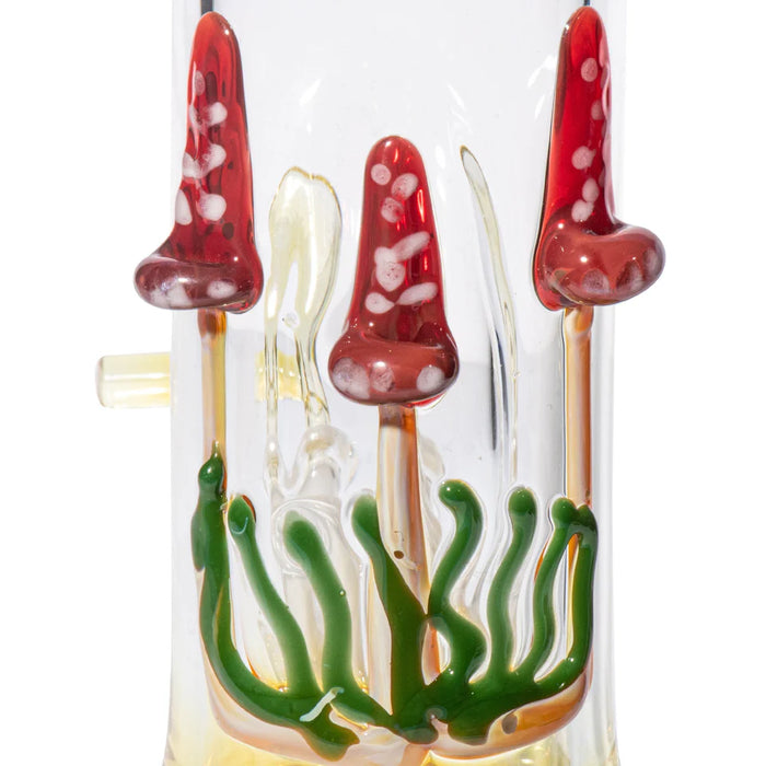 Red Eye Glass® | 9" Mushroom Beaker [9915] Glass Bong Smoking Cat Distribution