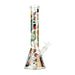 Red Eye Glass® | 15" Full Wrap Tattoo Beaker Tube (9994C) Glass Bong Smoking Cat Distribution