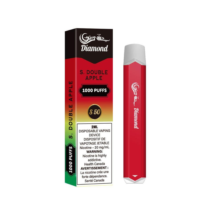 Genie Air | Diamond Mesh Coil 1000+ Puffs disposable - S50 (BC compliant)