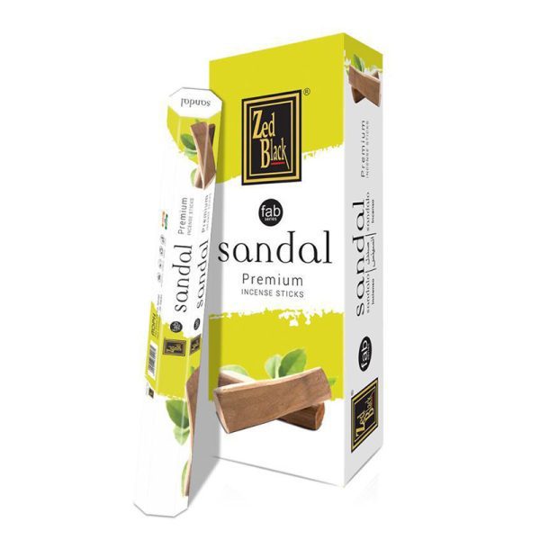 Zed Black | Premium Incense Sticks – 6 pack Incense Canadian Distributor Sandal