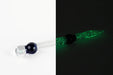 Shine glassworks | Glow in the dark Dabber with Small opal-Made In Canada Bongs Accessories Smoking Cat Distribution