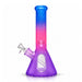 12.5" Frosted Gradient Diamond-Cut Beaker Glass Bong Super Supplys Inc