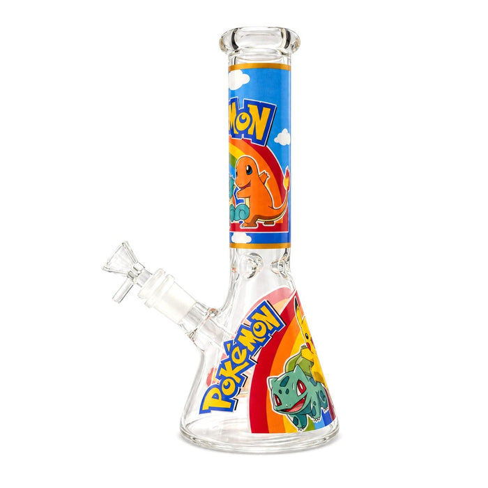 10" Monster-Themed Beaker Glass Bong – Assorted Designs Glass Bong Super Supplys Inc