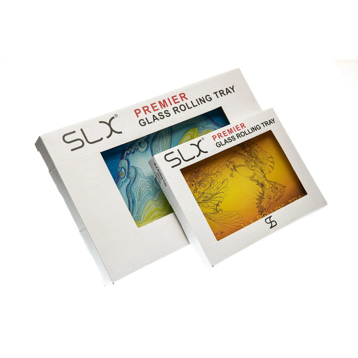 SLX | Borosilicate glass rolling Large tray