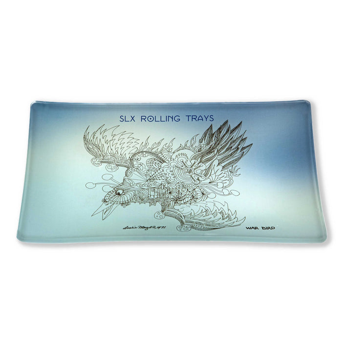 SLX | Borosilicate glass rolling Large tray