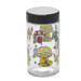 180ml Glass Storage Jar with Sticker Design – Compact & Stylish [SMKZ-145] Jar Canadian Distributor Colorful Mushroom