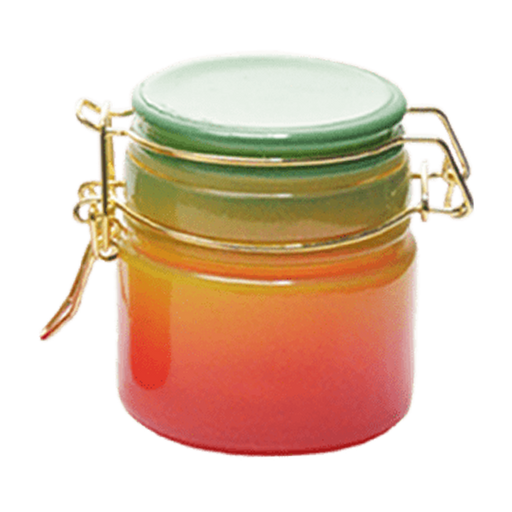 Rainbow Color Glass Storage Jar-Multiple Sizes Available [SMKZ-140] Jar Canadian Distributor 90 ml