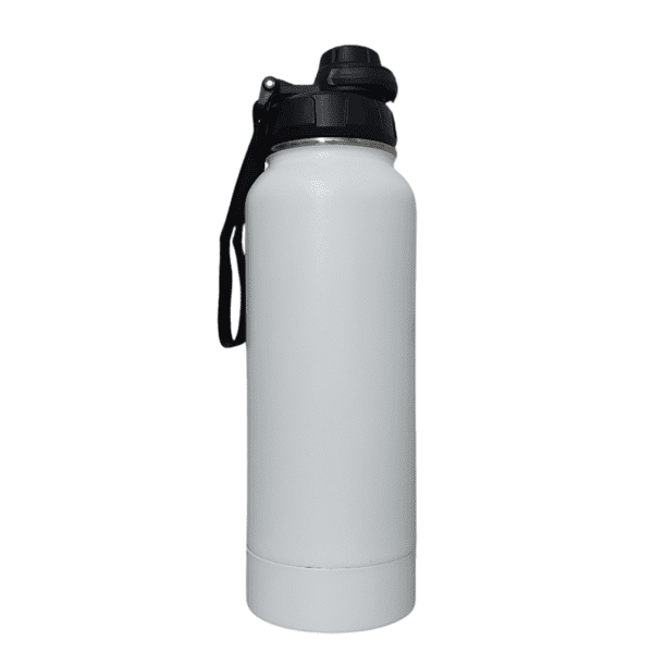 720ml Thermos Bottle with Lid & Carabiner – Dual Function Hidden Compartment [SMKZ-148] Diversion Bottle Canadian Distributor White