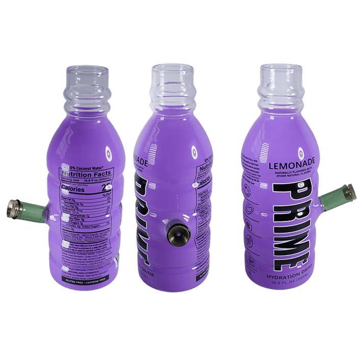 8″ Prime Bottle Glass Bong [SMKZ158] Glass Bong Canadian Distributor Purple