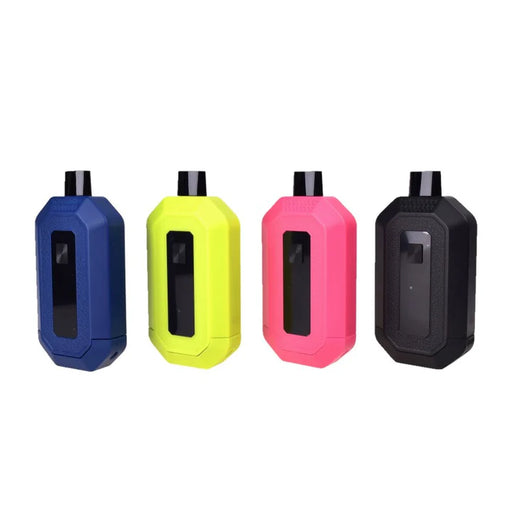 VIXOR | Spaceship 650mAh 510 Dual Cartridge Battery with puff counter Box of 10 Vape Devices Buddyz Wholesale