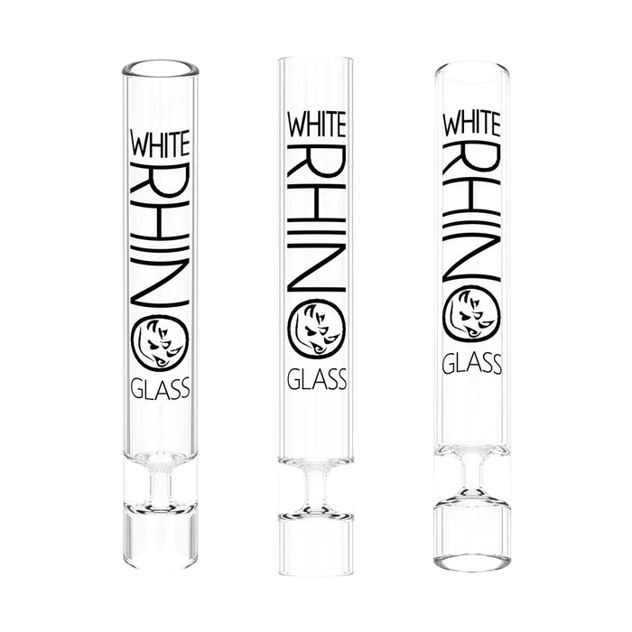 WHITE RHINO | XL Glass Chillum 25ct Display