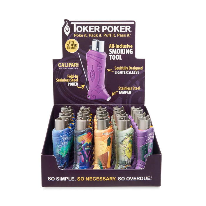 Toker Poker | Clipper edition Display of 25