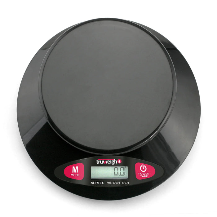 Truweigh | Vortex Digital Bowl Scale 2000G X 0.1G - Black