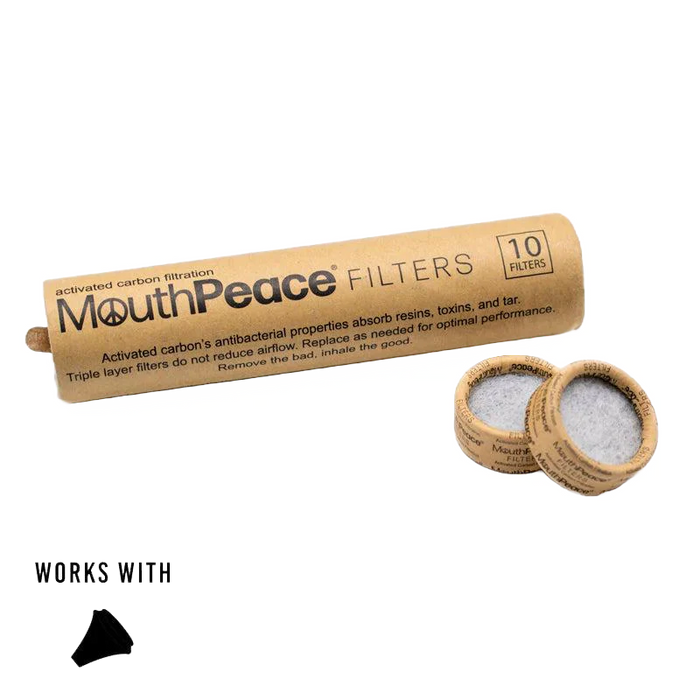 MOOSE LABS |  Mouthpeace Large filter Replacements Box of 15