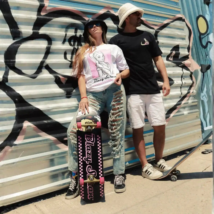 Antifashion x Blazy Susan | Susan Skateboard Deck Gadget Smoking Cat Distribution