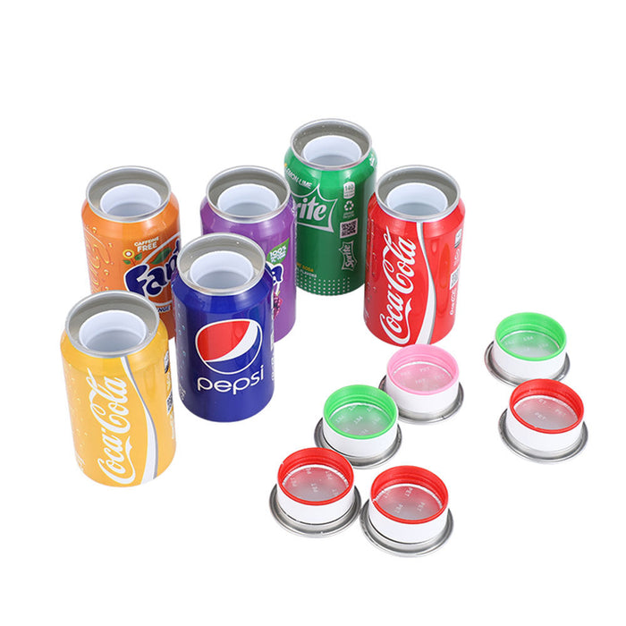 POP CAN HERB STORAGE JAR BOX OF 6 Storage 777 Smoke