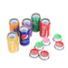 POP CAN HERB STORAGE JAR BOX OF 6 Storage 777 Smoke