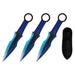 7.5″ Throwing Knives with Sheath 3 Pcs Set – Blue [T004207BL] Throwing Knife Canadian Distributor