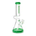 Fortune | 14" 7mm Offset Neck Beaker Glass Bong Fortune Green