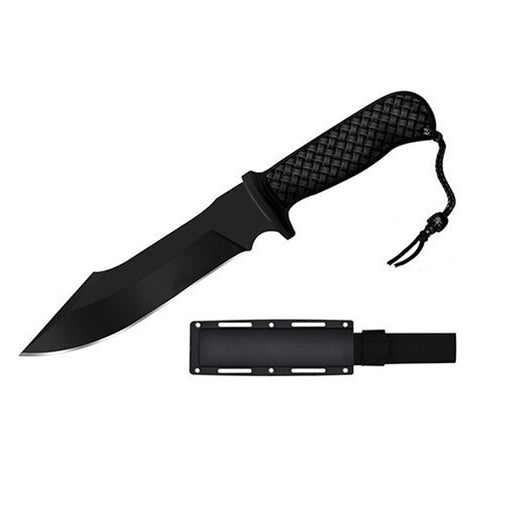 12″ Overall Dagger 3mm Thickness Blade w/ Black Rubber Handle [T222781-7S] Fixed Blade Knives Canadian Distributor