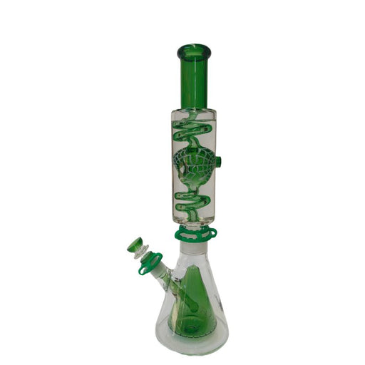 Xtreme | 17.5" Spider Freezable coil (TDO-029) Glass Bong Canadian Distributor Green