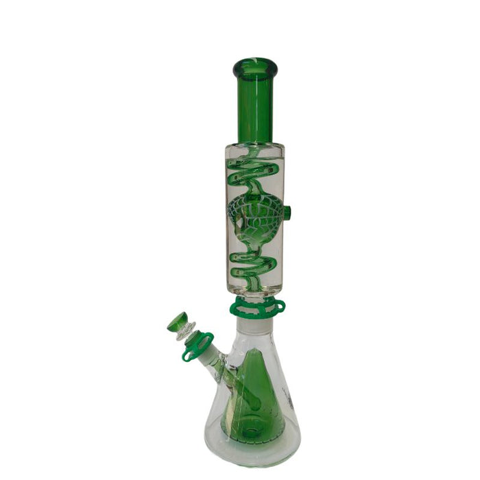 Xtreme | 17.5" Spider Freezable coil (TDO-029) Glass Bong Canadian Distributor Green