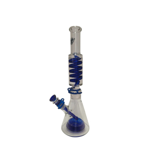Xtreme | 16″ Frost Grip Freezable coil (TDO-006) Glass Bong Canadian Distributor Blue