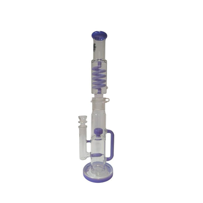 Xtreme | 18″ Glycer Recycler Freezable coil (TDO-010) Glass Bong Canadian Distributor Purple