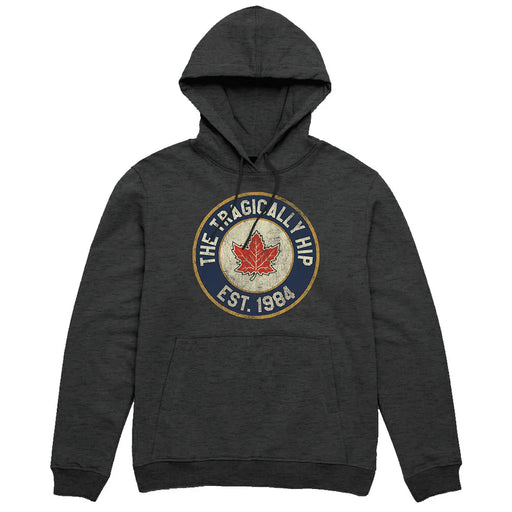 The Tragically Hip | Authentic Maple Leaf est. 1984 Hoodie (Officially Licensed) Hoodie Smoking Cat Distribution Small