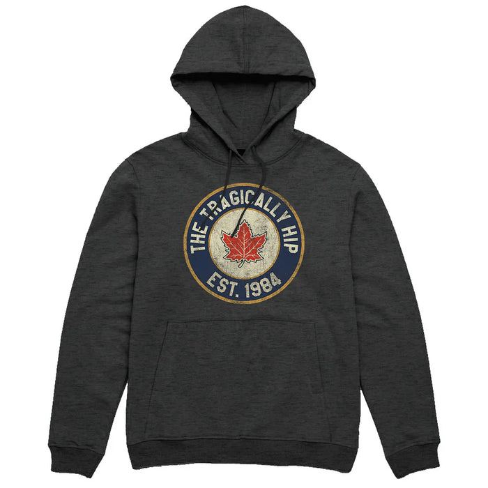 The Tragically Hip | Authentic Maple Leaf est. 1984 Hoodie (Officially Licensed) Hoodie Smoking Cat Distribution Small