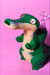 LIT® Silicone | 6" Alligator Water Pipe [TS218] Resin · Silicone · Plastic Bong Smoking Cat Distribution