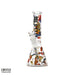 10" Tattoo Beaker Bong - 5mm Thick Glass Glass Bong Castle Glassworks Default Title