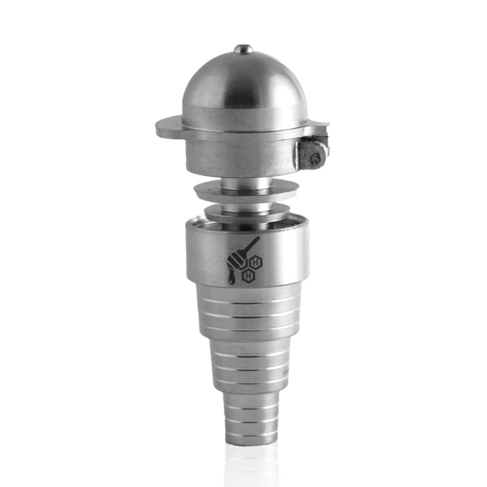 Honeybee Herb | TITANIUM 6 IN 1 BASEBALL CARB CAP DAB NAIL Cap · Dabber · Insert · Clip · Nail Honeybee Herb