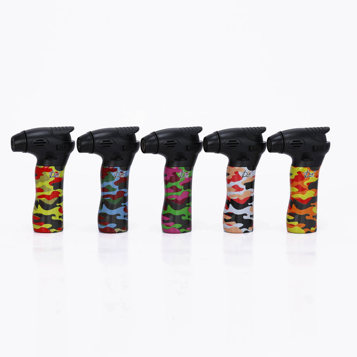 DUCO™ | ULTRA JET 4"– Camouflage Collection Torch Flame Lighter (Display of 10)