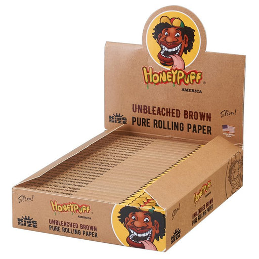 Honey Puff | Rolling Paper King Size – Unbleached Brown [P1180-02] King Size Canadian Distributor