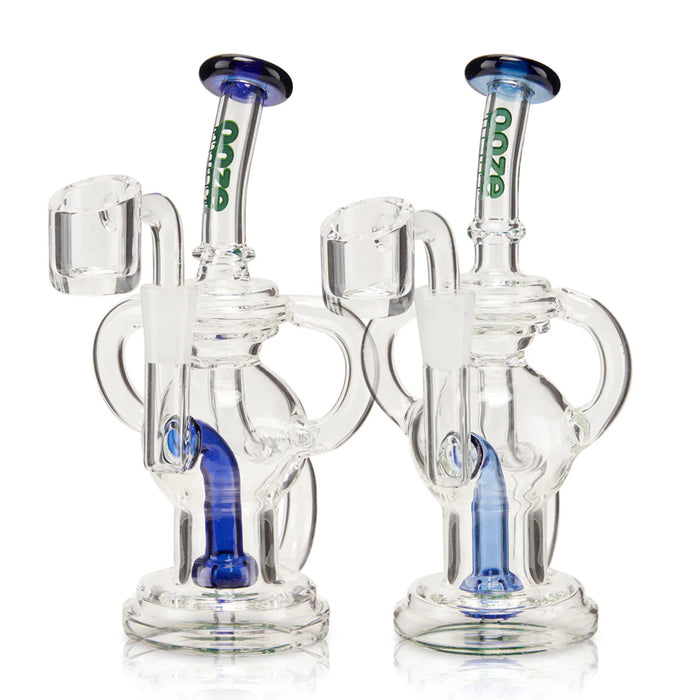 Ooze | Quartz Mini Rig - Swell Glass Rig Cannatron