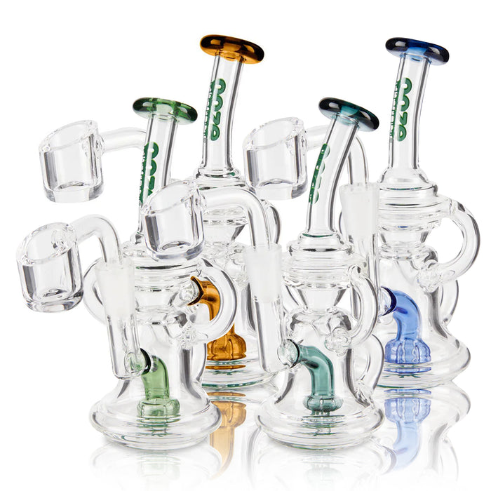 Ooze | Quartz Mini Rig - Surge Bongs Cannatron