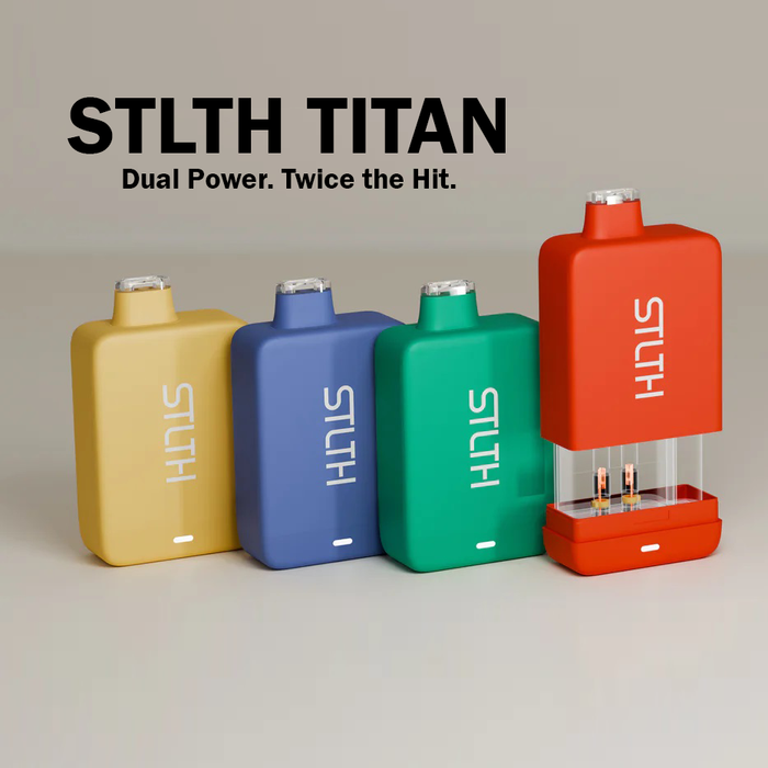 STLTH | 10K Titan Disposable 20mg Box of 5 Federal Excise Tax ONE